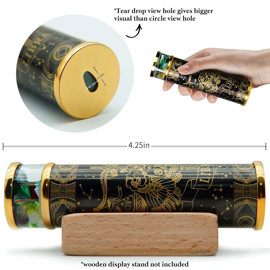 Amazon.com: 12 Constellations Aquarius Mini Kaleidoscope for